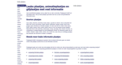 Desktop Screenshot of plaatjespret.nl
